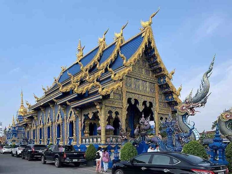 Remarkable Blue Temple of the Chiang Rai, Thailand