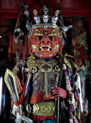 in Choijin lama temple museum